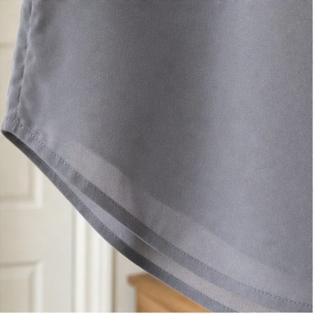 Gray Button Blouse - Picture 6 of 6